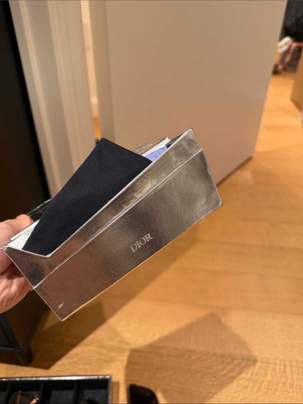 Dior Sunglasses Visor in Blue - Picture 4 of 5